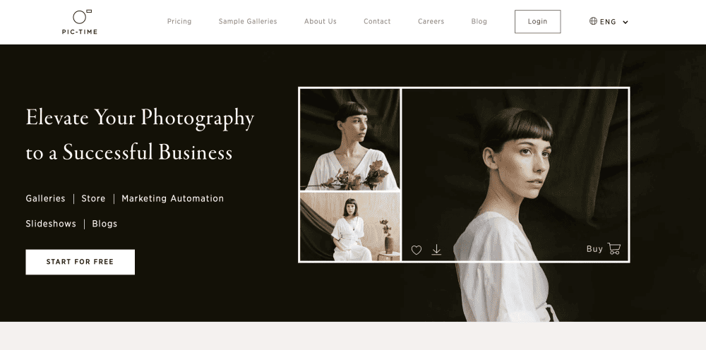 best gallery service for photographers is pic-time