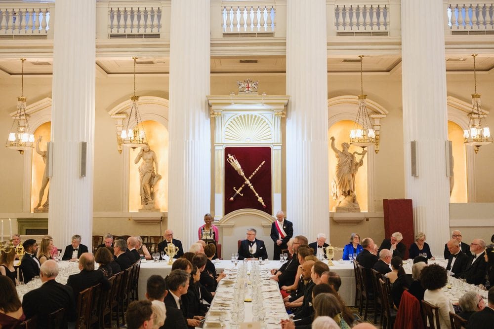 mansion house event photographer wolfson 021 1000x667 - Mansion House event photography: a corporate dinner event